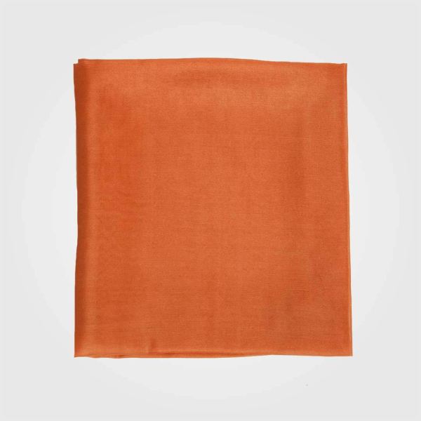 Seidentuch von Filges in orange