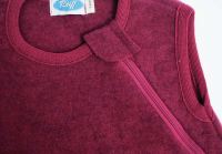 Baby Schlafsack von Reiff aus Wollfleece ohne Arm in beere 2