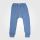 Lange Unterhose Baumwolle/Wolle/Seide hellblau 140