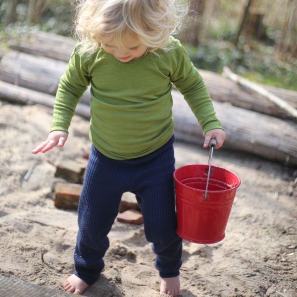 Metall Eimer mit Holzgriff Spielbeispiel 2