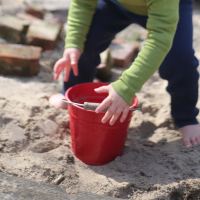 Metall Eimer mit Holzgriff Spielbeispiel 3