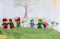 Spieltuch für Babys und Kinder von Filges aus Wolle Tücher für den Jahreszeitentisch