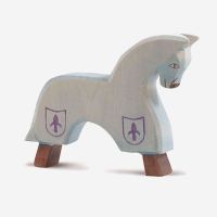 Turnierpferd blau