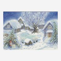 Adventskalender DIN A5 Klappkarte „Weihnacht auf...