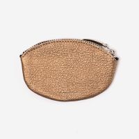 kleines Ledertäschchen Borsa silber