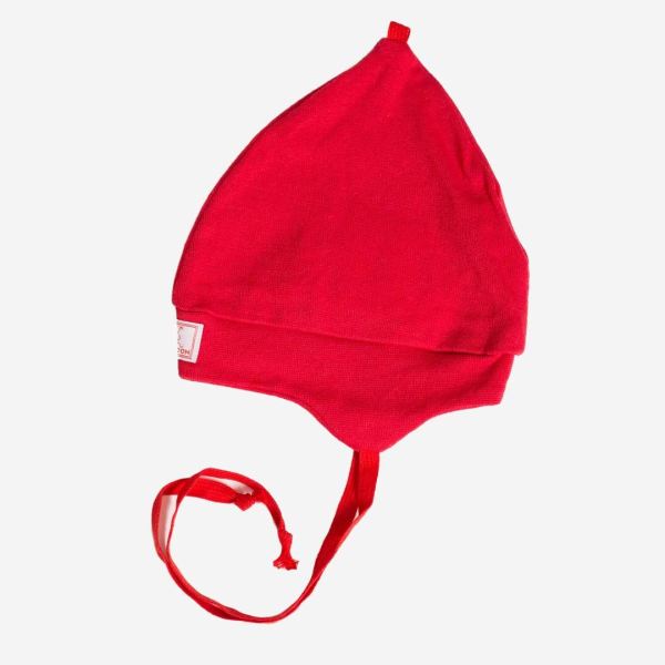 Mütze Flo Baumwolle rot 44