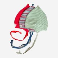 Mütze Flo Baumwolle rot 44