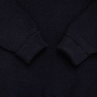 Erwachsenen Seemanns-Troyer von strick chic aus Schurwolle in marineblau 6