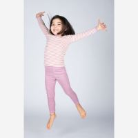 Kinder Unterhemd Streifen Wolle