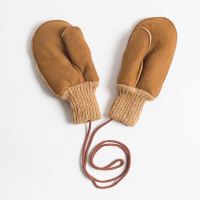 Kinder Fell-Handschuh dunkel 2