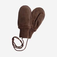 Kinder Fell-Handschuh hell 3