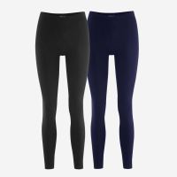 Damen Leggings Baumwolle navy (dunkelblau) XS
