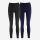 Damen Leggings Baumwolle navy (dunkelblau) XS