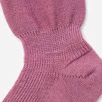 Babysöckchen Speckbeinchen von Grödo aus Wolle in berrycream