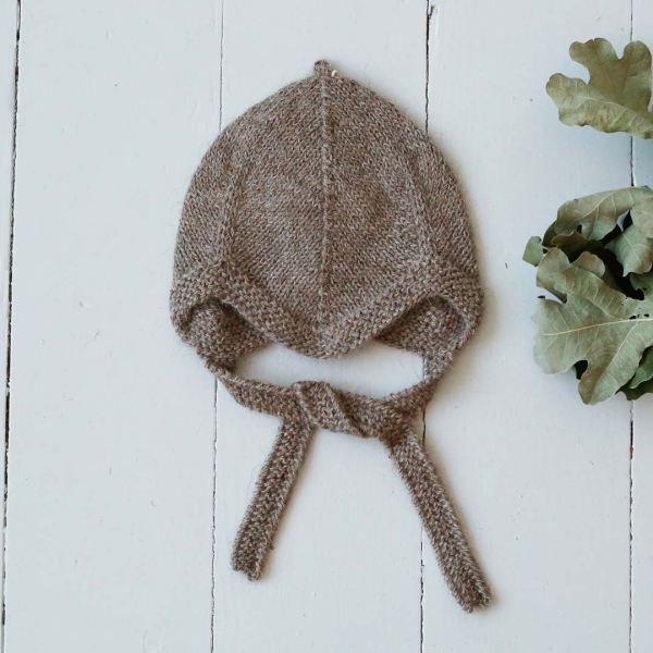 Babymütze Pilot Cap von My Alpaca aus Alpakawolle