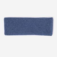 Stirnband von Ganterie aus Wolle/Baumwolle in soft denim
