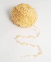 Bouclé Puppenhaare für Waldorfpuppen braun