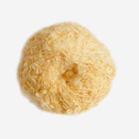 Bouclé Puppenhaare für Waldorfpuppen braun