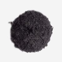 Bouclé Puppenhaare für Waldorfpuppen braun