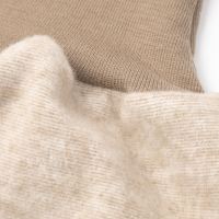 Strampelsack Wolle/Baumwollfleece