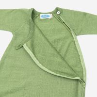 Schlafsack mit Arm von Reiff aus Wolle/Seide Frottee apfel grün 2