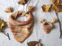 Strickwolle Alpaka pflanzengefärbt multicolor