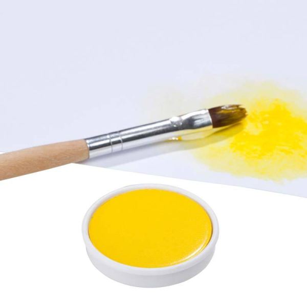 Aquarellkasten Ersatzfarben zitronengelb