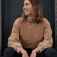 Damen Sweatshirt CEDRAT indian tan