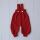 Baby Salopette Trägerhose von Selana aus Merinowolle in red