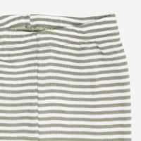 Baby und Kinder Leggings von Joha aus Wolle/Seide in Ringel grün 3