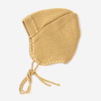 Lieblingsmütze von Selana aus Merinowolle in gold