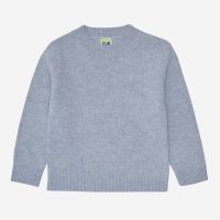 Kinder Rundhals Pullover von FUB aus Wolle in ice melange...