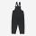 Damen Latzhose Joubarde von Poudre Organic aus Bio-Baumwolle in pirate black