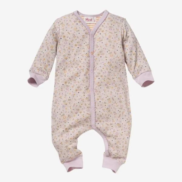 Baby Schlafanzug People Wear Organic Bio-Baumwolle Blümchen-Print