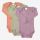 Baby Body Hocosa Bio-Baumwolle/Wolle/Seide orange meliert