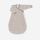 Baby Wickelsack von Lilano aus Wollfrottee in hellgrau