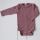 Body Baumwolle/Wolle/Seide weinrot 62/68