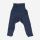 Babyhose mit Beinumschlag von Cosilana aus Wolle/Seide marine dunkelblau 2
