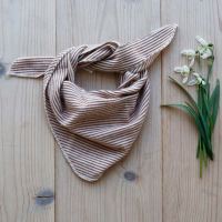 Dreieckstuch Wolle/Seide Ringel