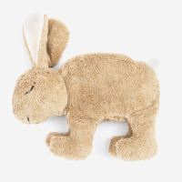 Kuscheltier Hase mit Kirschkernkissen von Senger aus Bio-Baumwolle in beige