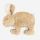 Kuscheltier Hase mit Kirschkernkissen von Senger aus Bio-Baumwolle in beige