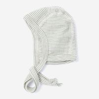 Baby Häubchen von Lilano aus Wolle/Seide in Ringel sage