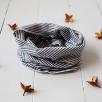 Schlauchschal Wolle/Seide Ringel