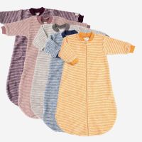 Schlafsack Ringel Wollfrottee-Plüsch