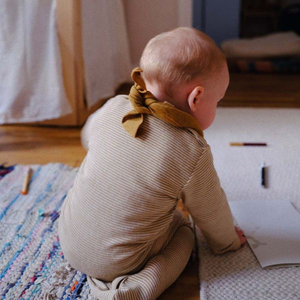 Zigozago Baby Overall Aus Baumwollsamt – Strampler Mit Fuß Und Herz-Stickerei, Größe 1 Monat (56 Cm)