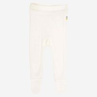 Babyhose mit Fuß Wolle/Seide