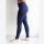 Damen Leggings von Engel aus Wolle/Seide in marine