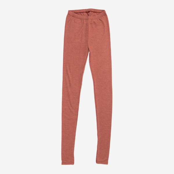 Damen Leggings von Engel aus Wolle/Seide in kupfer