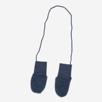 Baby Handschuhe Wollfleece blau
