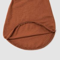 Wickelschlafsack Wolle/Seide rust 50/56